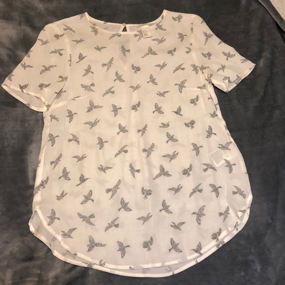 H&M bird shirt
